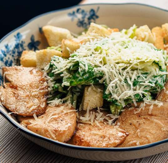 Салат Цезарь с кур. грудкой
