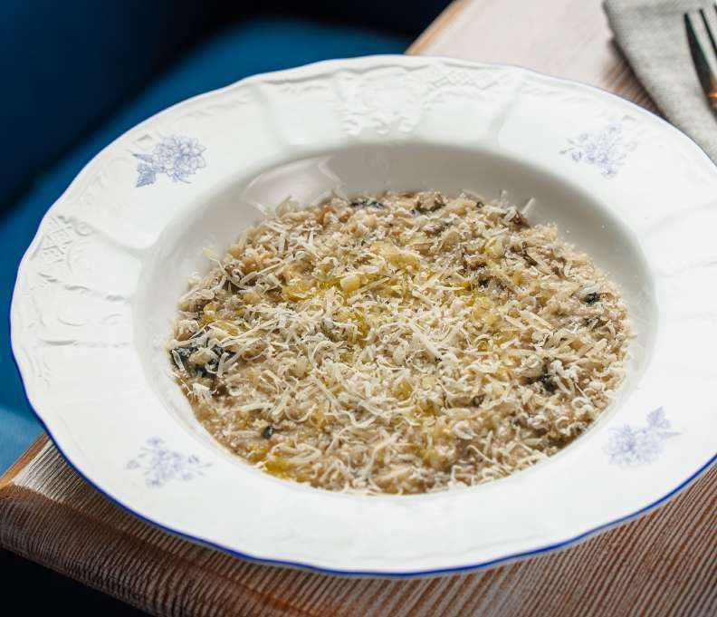 Спагетти с морепродуктами